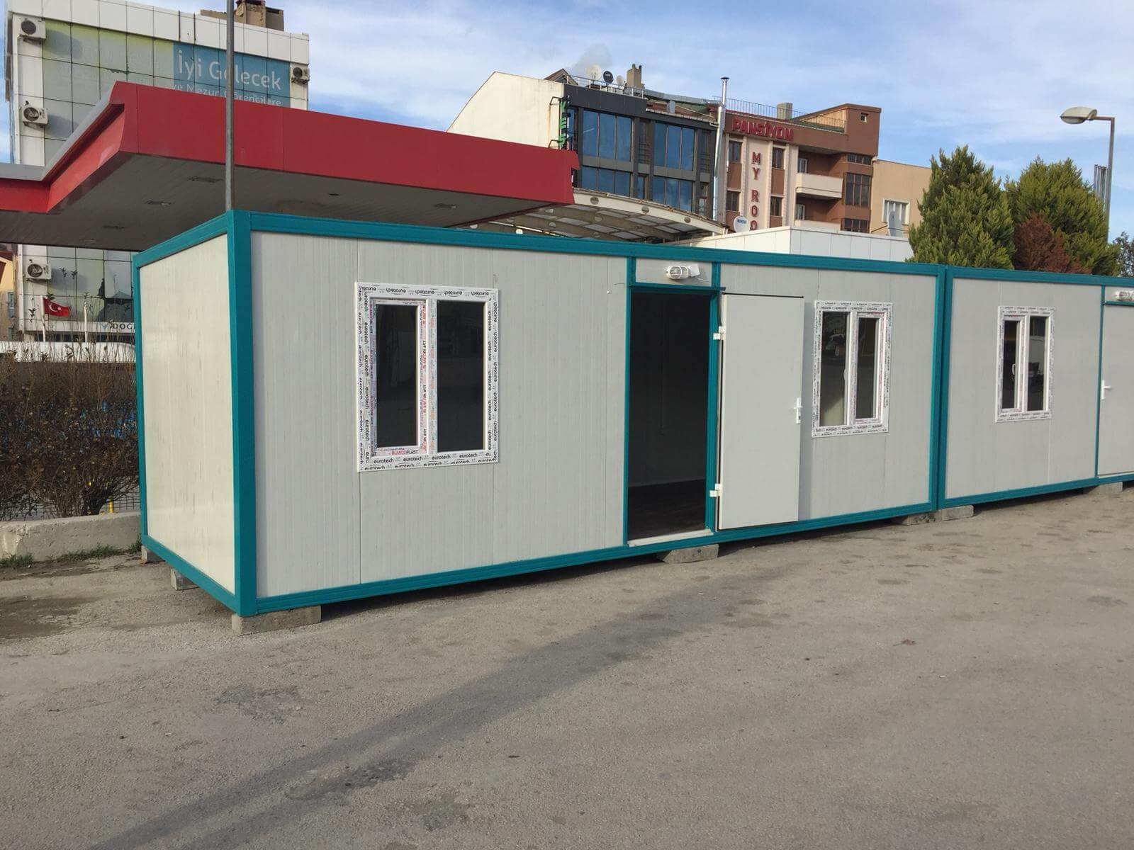 KEŞAN BELEDİYESİ KÖY GARAJI PREFABRİK OFİS TESLİMİ