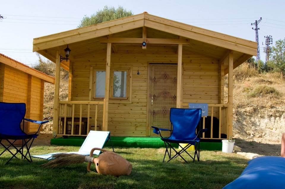 AHŞAP BUNGALOV TİPİ EVLER