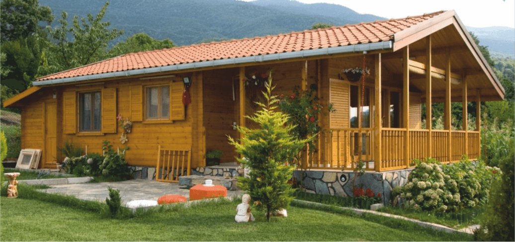 64 M2 AHŞAP VİLLA EV 2+1